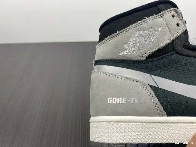 Chep Onekick Black Gore-Tex 1 Jordan High Grey Particle Retro Element DB2889-001 0326
